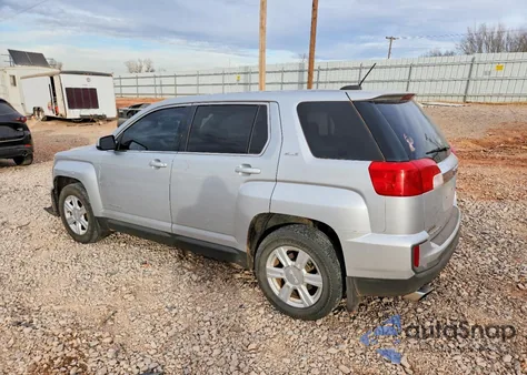 2016 GMC Terrain Sle из США, поврежденный, VIN 2GKALMEK3G6312512